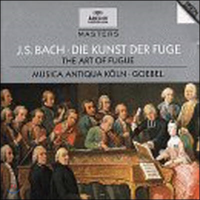 [중고] Reinhard Goebel, Musica Antiqua Koln / 바흐 : 푸가의 기법 (Bach : The Art Of Fugue BWV1080/수입/4472932)