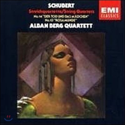 [중고] Alban Berg Quartett / Schubert : String Quartets Nos.13 "Rosamunde" & 14 "Death and the Maiden" (수입/cdc7473332)
