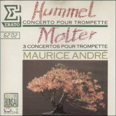 [중고] Maurice Andre / Hummel, Moulter :Concerto Pour Trompette, 3 Concertos Pour Trompette (수입/ecd55016)