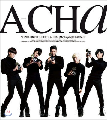 [중고] 슈퍼주니어 (SuperJunior) / 5집 A-Cha (Digipack)