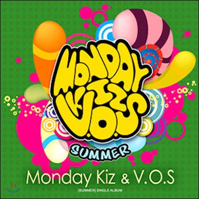 먼데이 키즈 (Monday Kiz) & 브이오에스 (V.O.S) / Summer (Single Album/Digipack/미개봉)