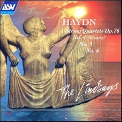 [중고] Lindsay String Quartet / Haydn : String Quartet Op.76 No.4 &#39;sunrise&#39;, No.5 &amp;6 (수입/cddca1077)