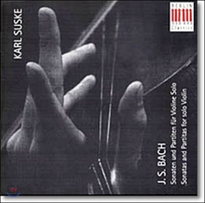 [중고] Karl Suske / Bach : Sonatas And Partitas For Solo Violin Bwv1001-1006 (2CD/수입/0092752bc)