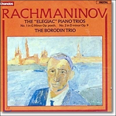 [중고] Borodin Trio / 라흐마니노프 : 슬픔의 삼중주 1번, 2번 (Rachmaninov : Elegian Piano Trios No.1, No.2) (수입/chan8341)