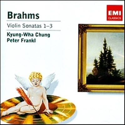 [중고] 정경화 (Kyung-Wha Chung) & Peter Frankl / 브람스 : 바이올린 소나타 1-3번 (Brahms : Violin Sonata No.1-3) (수입/5099923571624)