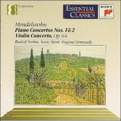 Rudolf Serkin, Isaac Stern, Eugene Ormandy / Mendelssohn: The Two Piano Concertos;violin Concerto In Em (미개봉/cck7903)