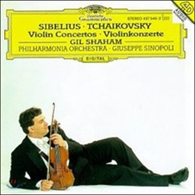 [중고] Gil Shaham, Giuseppe Sinopoli / Sibelius, Tchaikovsky : Violin Concertos (수입/4375402)