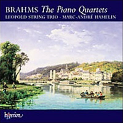 [중고] Leopold String Trio & Marc-Andre Hamelin / Brahms : Piano Quartets Nos.1-3, Intermezzi (2CD/수입/cda674712)