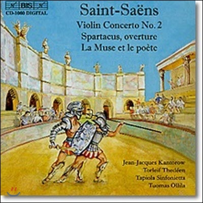 [중고] Jean-Jacques Kantorow / Saint-Saens : Violin Concerto No.2 (수입/biscd1060)