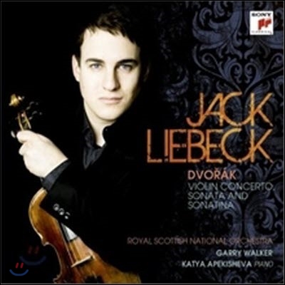 [중고] Jack Liebeck / Dvorak : Violin Concerto in A minor Op.53 (수입/88697499632)