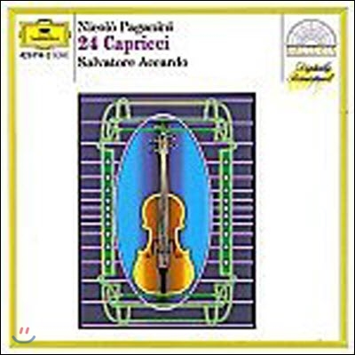 [중고] Salcatore Accardo / Paganini : 24 Capricci, Op.1 (수입/4297142)