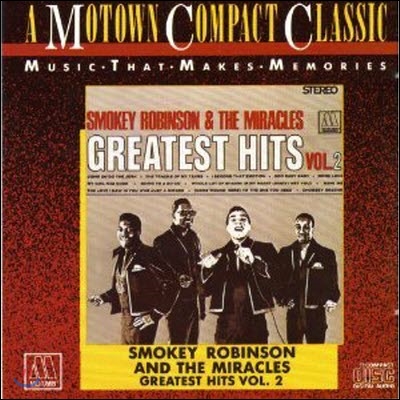 [중고] Smokey Robinson & The Miracles / Smokey Robinson & the Miracles - Greatest Hits, Vol. 2 (수입)