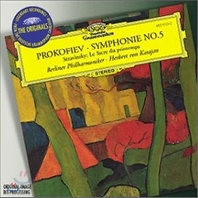 [중고] Herbert Von Karajan / Prokofiev, Stravinsky : Symphony No.5 Op.100 & Sreavinsky : Le Sacre Du Printemps (수입/4636132)