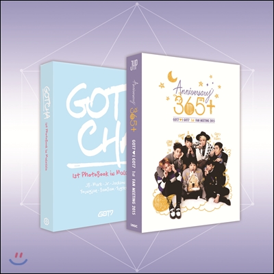 갓세븐 (GOT7) 1st 팬미팅 DVD 365+ & 갓세븐 (GOT7) 1st 포토북 인 말레이시아 : GOTCHA [합본제품]