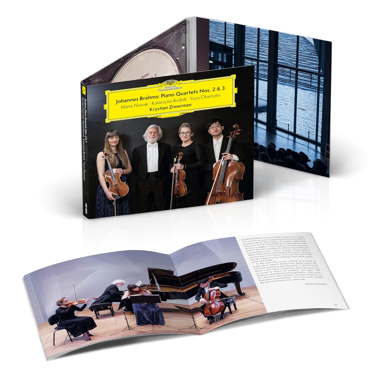 Krystian Zimerman 브람스: 피아노 사중주 2, 3번 (Brahms: Piano Quartets Nos. 2 & 3)