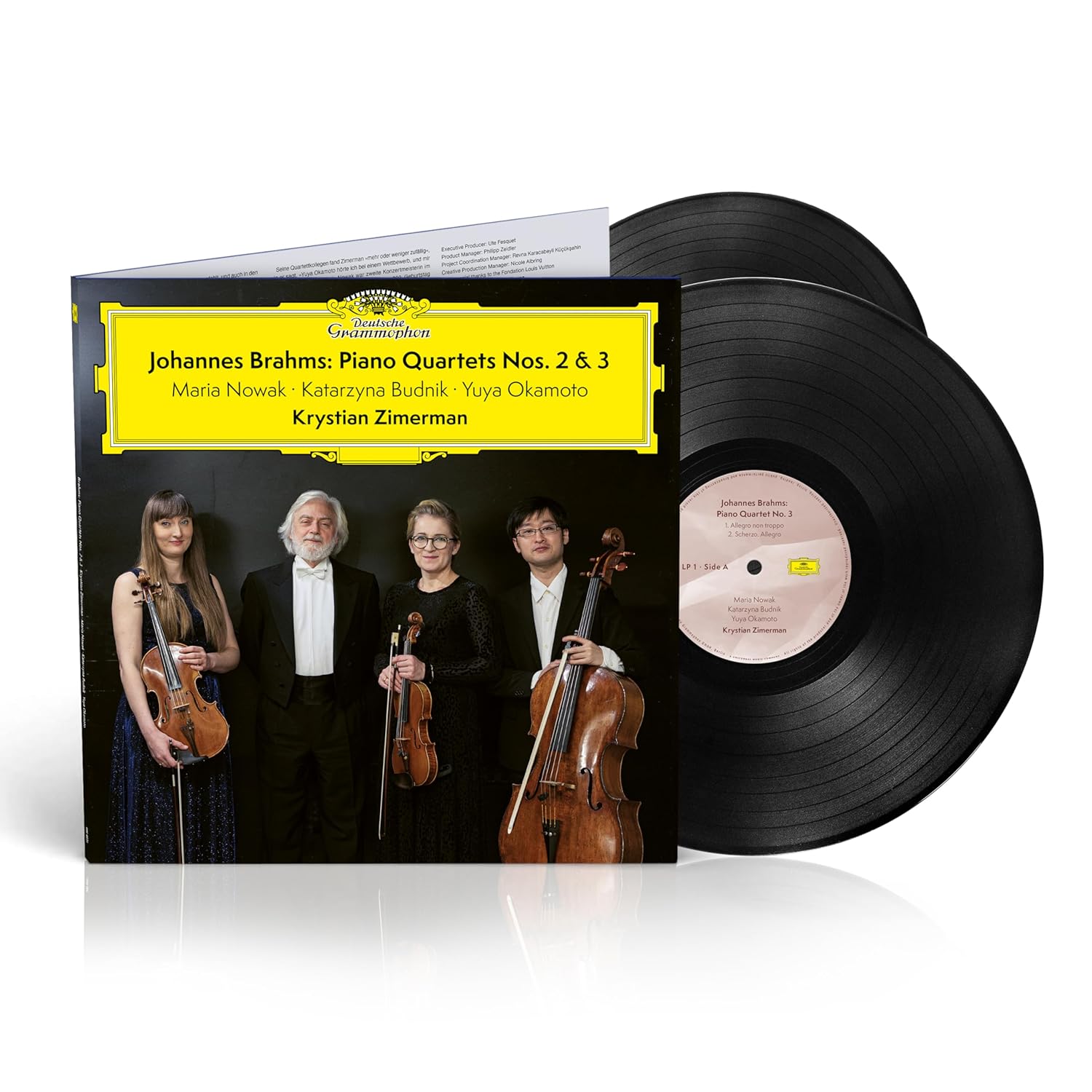 Krystian Zimerman 브람스: 피아노 사중주 2, 3번 (Brahms: Piano Quartets Nos. 2 & 3) [2LP]