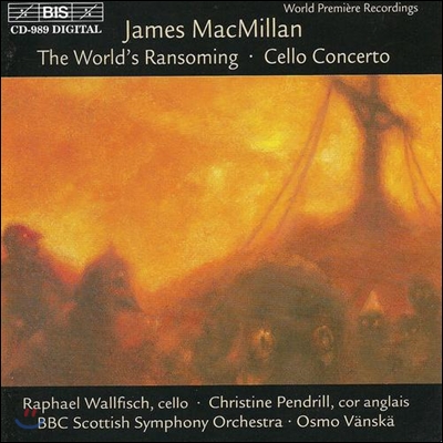 Raphael Wallfisch 제임스 맥밀란: 세상의 속죄, 첼로 협주곡 (James MacMillan: Triduum)