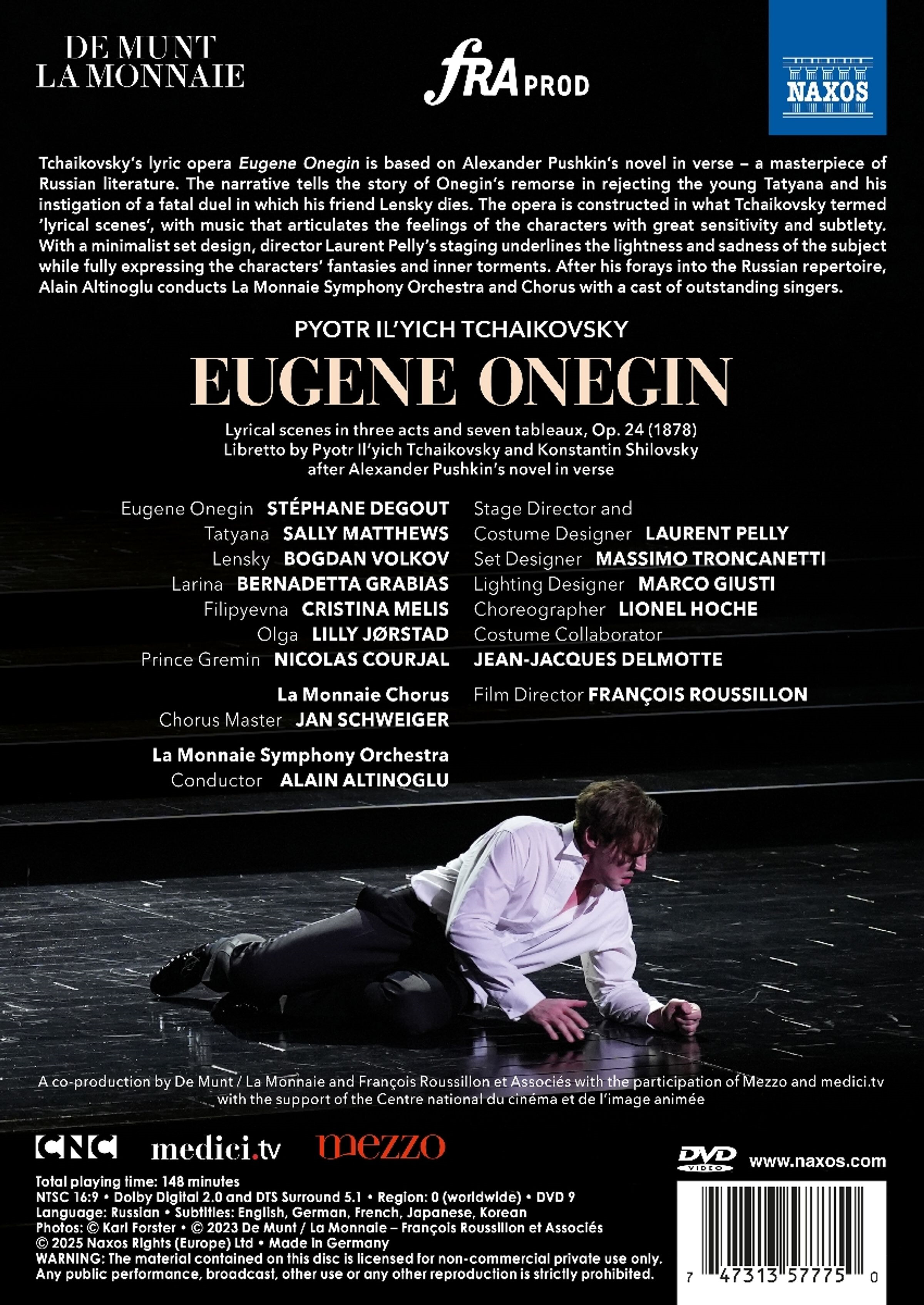 Alain Altinoglu 차이코프스키: 오페라 `예브게니 오네긴` (Tchaikovsky: `Eugene Onegin`)