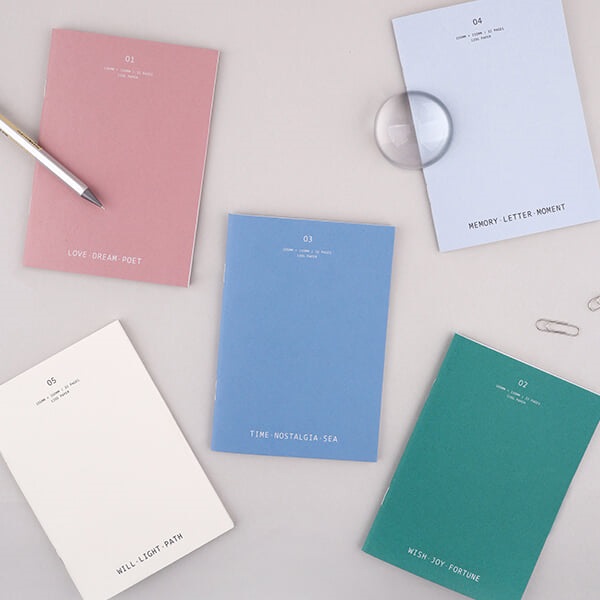 [대시앤도트] 인 에센스 미니 노트