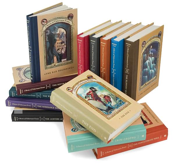 A Series of Unfortunate Events Boxed Set : The Complete Wreck (Books 1-13)