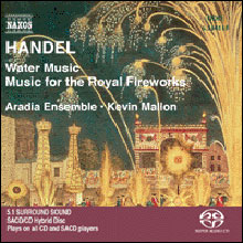 Handel : Water MusicㆍMusic For The Royal Fireworks : Aradia EnsembleㆍKevin Mallon