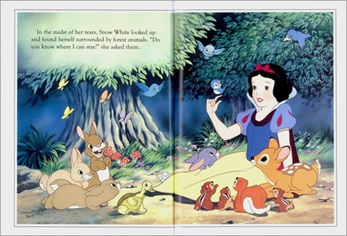 Disney's A Read-Aloud Storybook : SNOW WHITE AND THE SEVEN DWARFS (Book+CD)