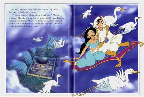 Disney's A Read-Aloud Storybook : ALADDIN (Book+CD)