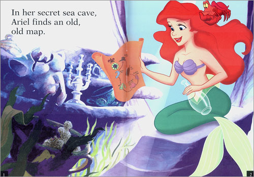 Disney's First Readers Level 1 : Ariel's Treasure Hunt - THE LITTLE MERMAID (Book+CD)