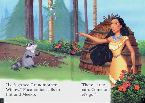 Disney's First Readers Level 1 : Where's Flit? - POCAHONTAS (Book+CD)