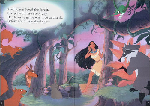 Disney's First Readers Level 2 : Hide-and-Seek - POCAHONTAS (Book+CD)