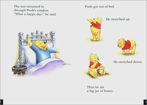Disney's First Readers Level 2 : Pooh's Wake-Up Song - WINNIE THE POOH (Book+CD)