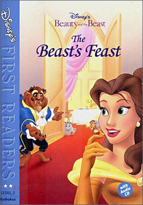 Disney&#39;s First Readers Level 2 : The Beast&#39;s Feast - Beauty and the Beast(Hardcover + CD 1장)