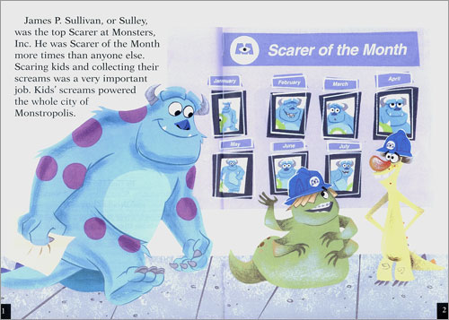 Disney's First Readers Level 3 : Boo on the Loose - MONSTERS,INC. (Book+CD)