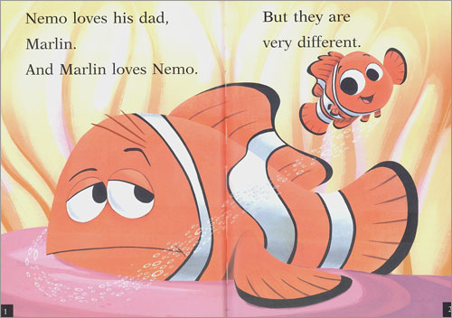 Disney's First Readers Level 1 : Best Dad in the Sea - FINDING NEMO (Book+CD)