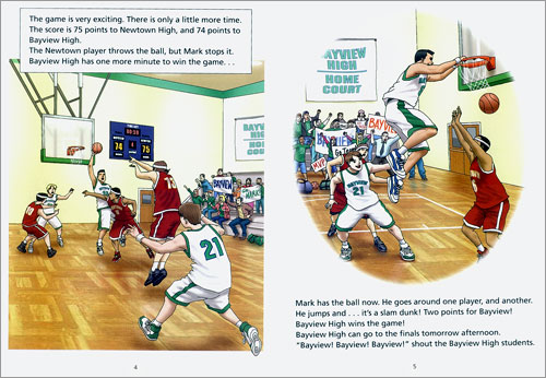 Foundations Reading Library Level 3 : Slam Dunk for Mark