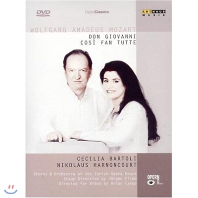 [미개봉] Nikolaus Harnoncourt 모차르트 : 돈 조반니 + 코지 판 투테 (Mozart : Don Giovanni + Cosi Fan Tutte)