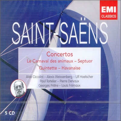 Saint-Saens : Concertos : CiccoliniㆍWeissenbergㆍHoelscherㆍTortelier