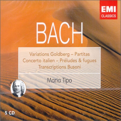 Bach : Variations GoldbergㆍPartitasㆍConcerto Italien Etc. : Maria Tipo