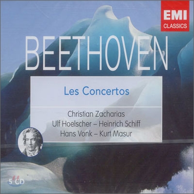 Beethoven : Les Concertos : ZachariasㆍHoelscherㆍSchiffㆍVonkㆍMasur