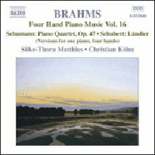 브람스: 네 손을 위한 피아노 음악 16집 (Brahms: Four Hand Piano Music, Volume 16)