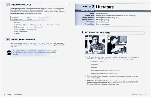 Open Forum 1 : Student's Book (Academic Listening and Speaking)