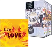 The Beatles - Love 음반 + 앤솔로지 박스세트 DVD 패키지