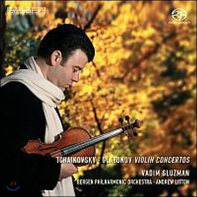 [중고] Vadim Gluzman / Tchaikovsky & Glazunov : Violin Concerto (SACD Hybrid/수입/bissacd1432)