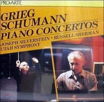 Russell Sherman / Piano Concertos -Grieg, Schumann (미개봉/ntcd014)