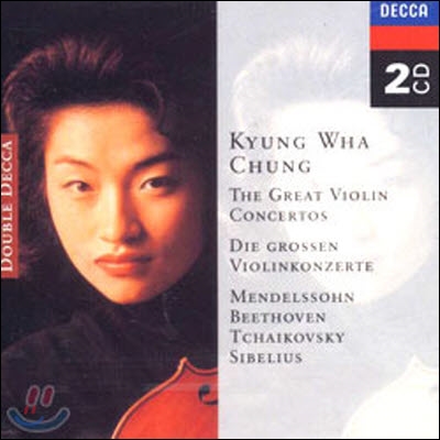 정경화 (Kyung-Wha Chung) / Kyung-Wha Chung Plays Beethoven, Mendelssohn, Tchaikovsky, Sibelius (2CD/미개봉/dd4378)