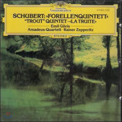 [중고] Emil Gilels / Schubert : Forellen Quintett (dg0118)