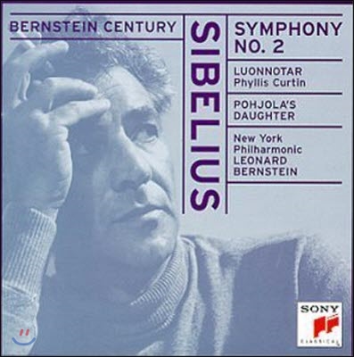 [중고] Leonard Bernstein / Sibelius : Symphony No.2 Op.43, Luonnotar Op.70, Phojola's Daughter Op.49 (수입/smk61848)