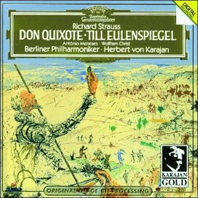 [중고] Herbert Von Karajan / R.Strauss : Don Quixote, Till Eulenspiegel (dg3134)