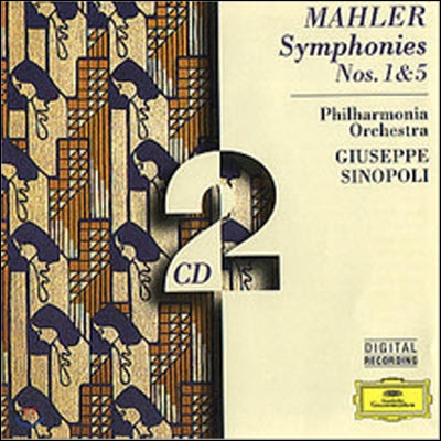 [중고] Giuseppe Sinopoli / Mahler : Symphonies Nos.1 & 5 (2CD/수입/4594722)