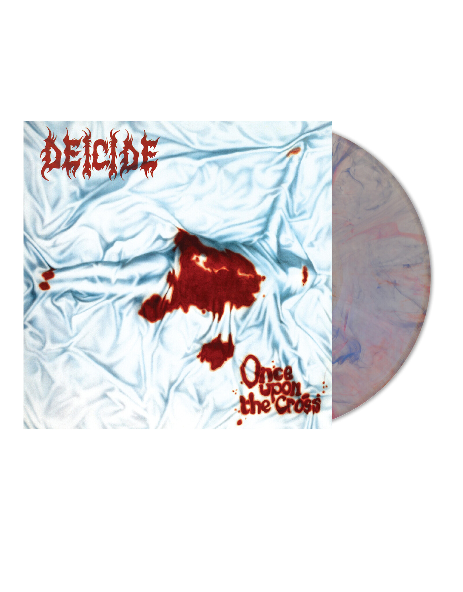 Deicide (디어사이드) - Once Upon the Cross [블루 앤 레드 컬러 LP]